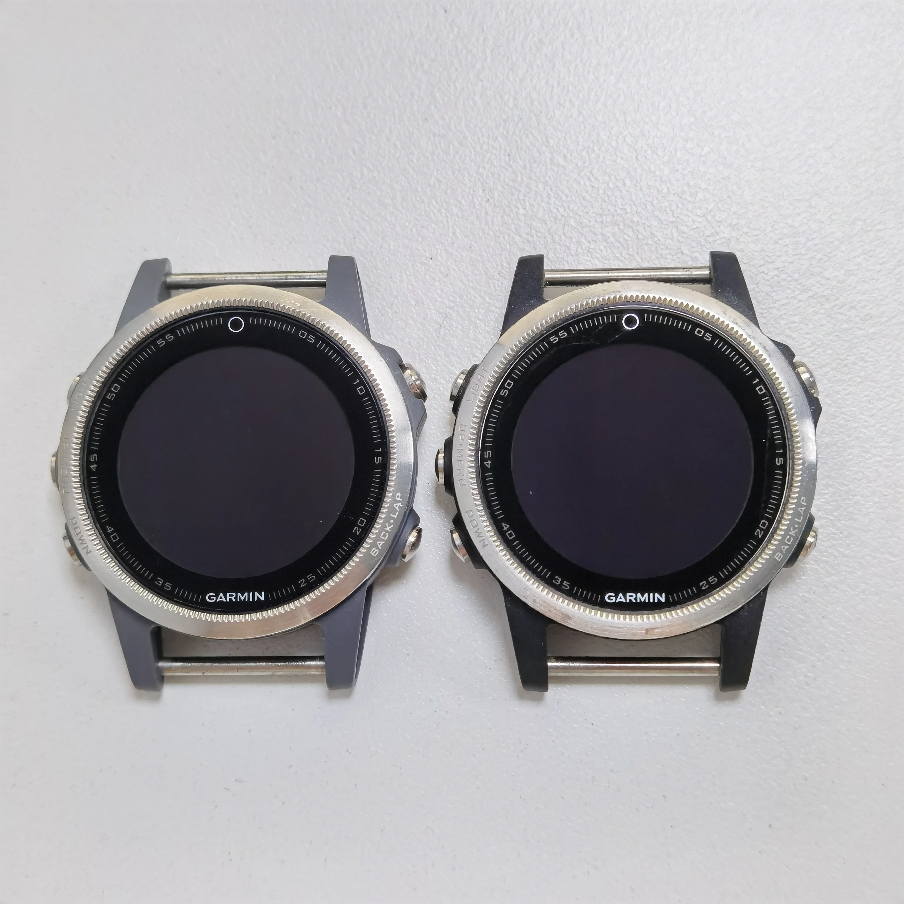 Tela de exibição para Garmin Fenix 5S, tela LCD com botão, peças de reposição, reparo da caixa frontal