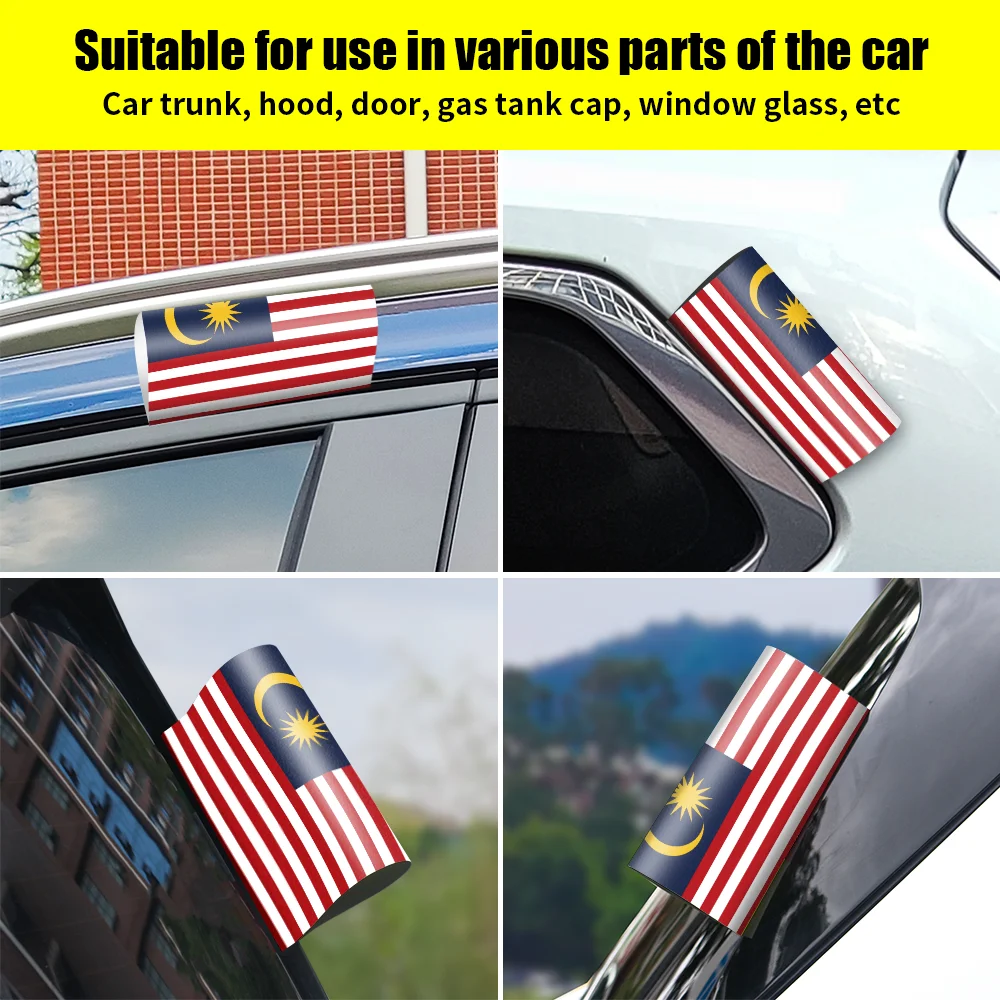 ملصقات شعار علم ماليزيا نافذة  - مراجعة Car Accessories Malaysia وسعره