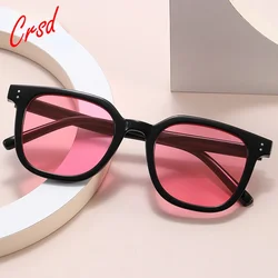 Classic Finished Myopia Sunglasses for Men Retro Square Sun Glasses UV400 Women Nearsighted Glasses with Diopter -50 To -600