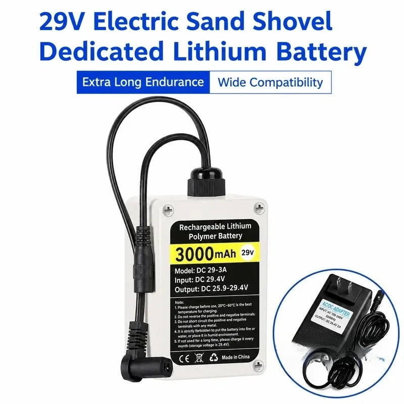 Batería de Litio de 29V, Mesa Elevadora Eléctrica para Sofá, Fuente de Alimentación Móvil para Silla de Masajes Chivas Lezhi Bao Gu Jia