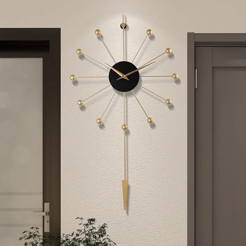 

Mechanism Digital Wall Clocks Restaurant Large Nordic Minimalist Fashion Wall Watch Silent Modern Horloge Murale Home Decoration