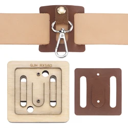 Leather Cutting Die Tool-1pcs Creative Belt & Handbag Shoulder Strap Adjustable Buckle Making Puncher, Leather Pressing Mold