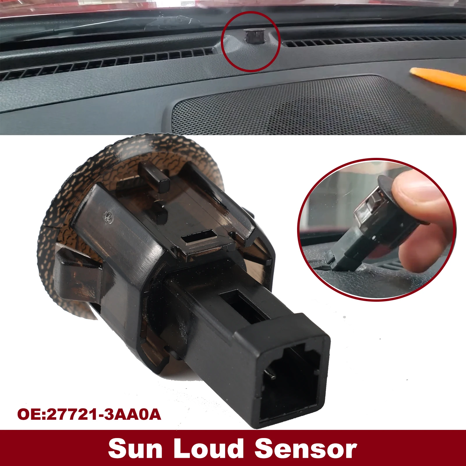 1Pc 27721-3AA0A 277213AA0A 277213AA-0A 27721-4P000 New Sun Load Sensor For Nissan 370Z Altima Rogue GT-R Pathfinder Murano Titan