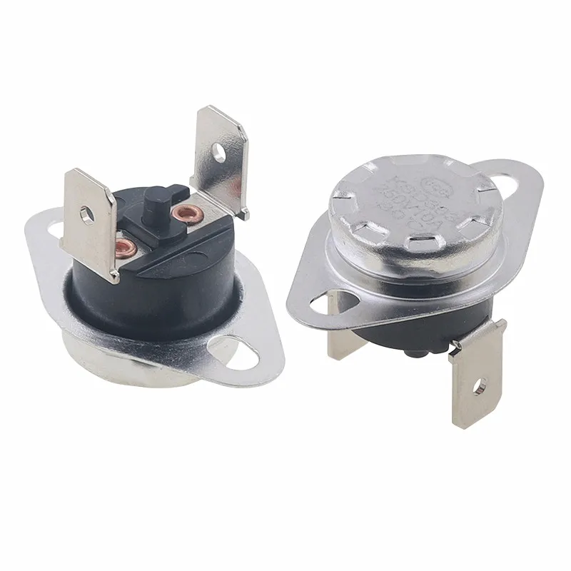 KSD303 KSD301 10A 45-150C Degrees Celsius Manual Reset Thermostat Normally Closed Temperature Switch 65C 100C 125C 145C Degree