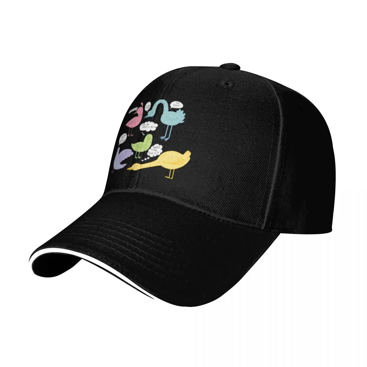 birds Baseball Cap Strapback Dad Hat Six Panel Structured Crown Sun Protection UPF 50+