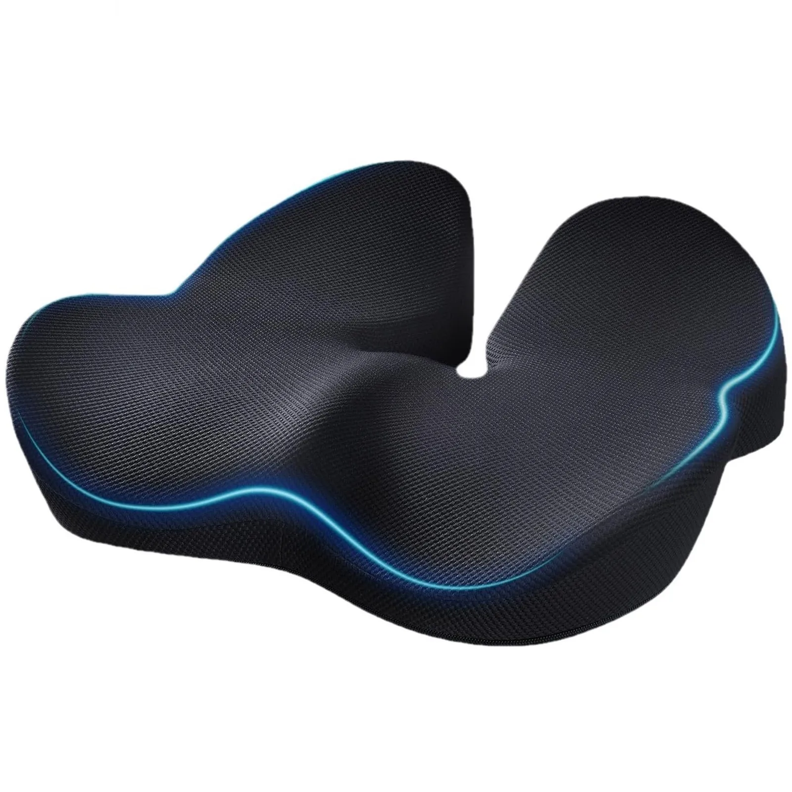 

Office Chair Seat Cushion For Sciatica Tailbone Pain Relief Memory Foam Chair Cushion For Long Sitting Seat Cushion X Large