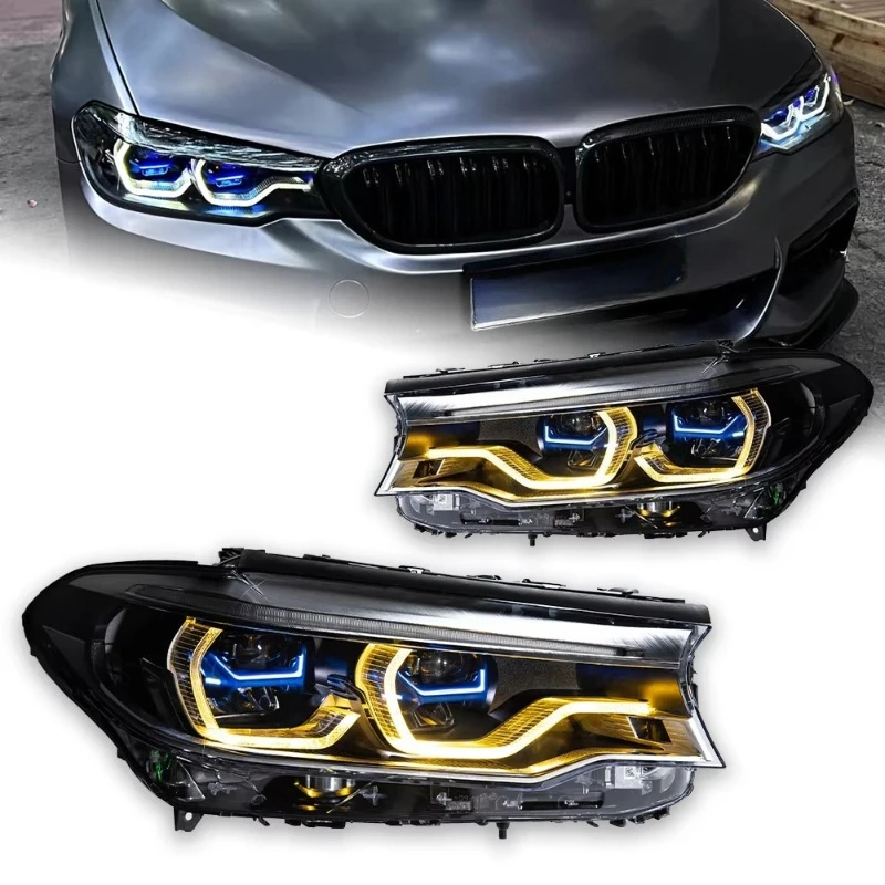 

Car Lights for G30 Headlight Projector Lens F90 Signal Head Lamp 525i 530i 535i 540i 550i LED Drl Automotive Accessory