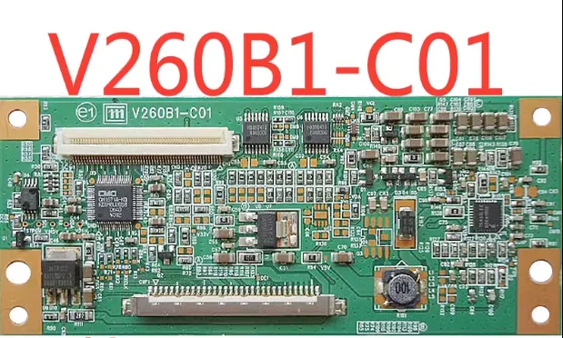 Kostenloser Versand! Original V260B1-C01 Logik platine V260B1-L01/ln1/l02 Bildschirm 55 Pin oder 45 Pin Flach kabel