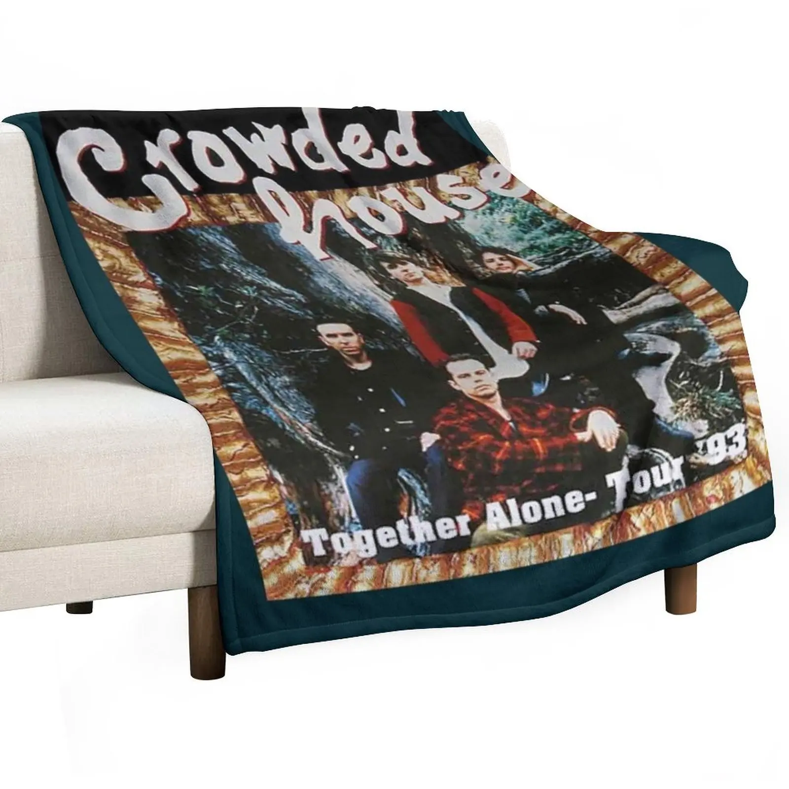 Fourko Show Crowded Uk Europe Tour 2021 Throw Blanket Polar Furry Thins Single Blankets