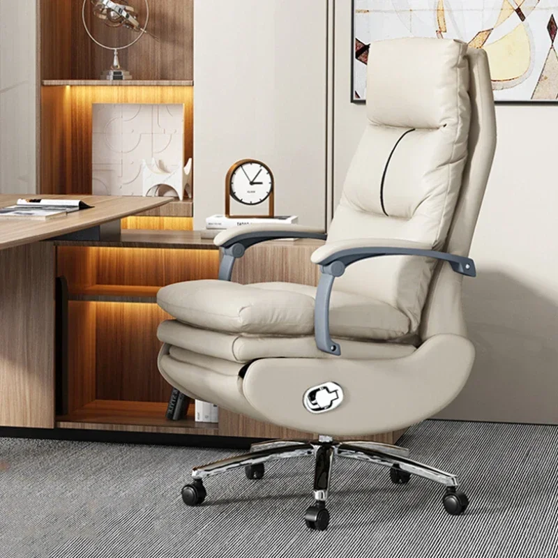 

Офисное кресло Relax с высокой спинкой, дизайн Luxairy, регулируемое современное эргономичное кресло, массажное удобное кресло для комнаты, милая мебель Silla De Oficina