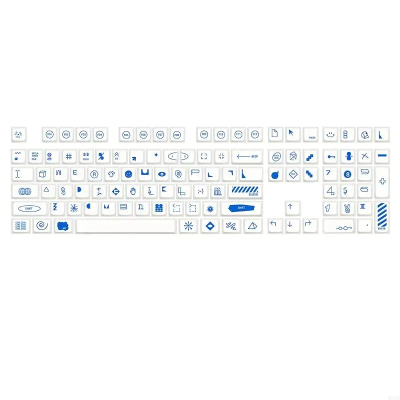 108Keys PBT KeyCaps XDAプロファイル染色