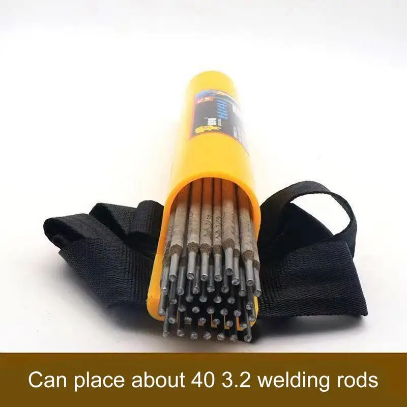 Welding Rod Box Welding Electrode Storage Can Portable Welding Rod Holder Welding Rod Waist Box Welding Rod Organizer For Welder