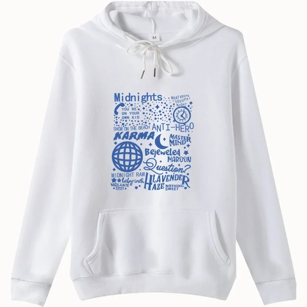 2024 Novità in felpa con cappuccio Taylor Felpe con cappuccio Album musicale Felpa Amanti della musica Regalo Unisex Swift Pullover Top Donna