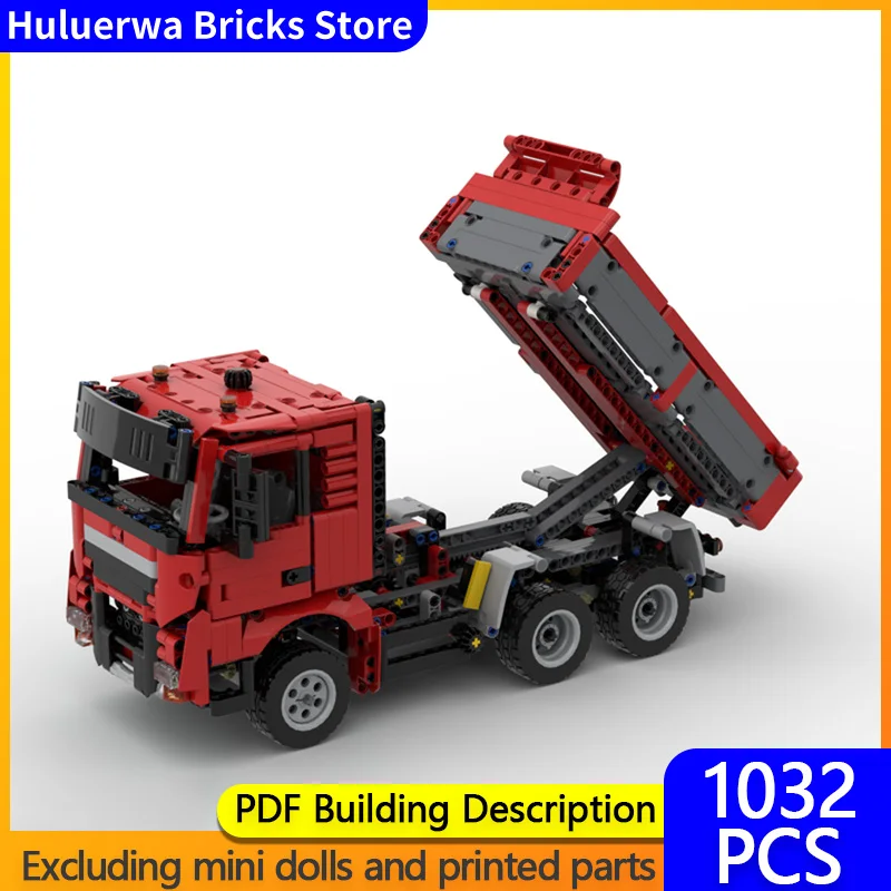 

Speed Hypercar Model MOC Building Bricks TGX Heavy-Duty Dump Truck Modular Technology Gifts Holiday Assemble Children Toys Suit