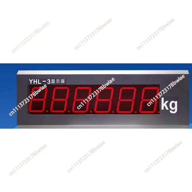 Large Screen Weight Display Indicator for Truck Scale Industrial Bright LED Waterproof Compatible