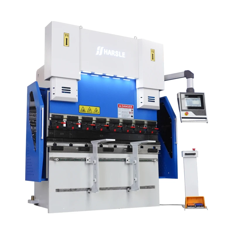 WE67K-200T3200 4+1Axis Sheet Metal Bending Machine wit DA53T 4+1Axis