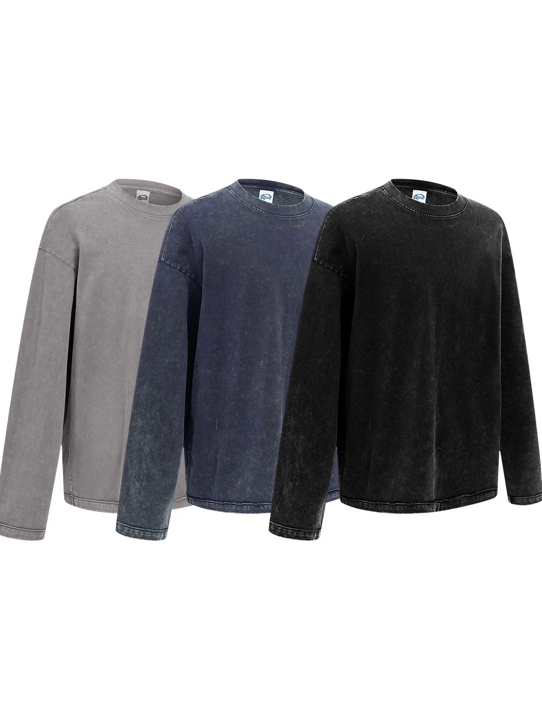 

Модный американский осенне-зимний топ в стиле пэчворк с эффектом потертости, свободный крой, дизайнерский, для молодежи