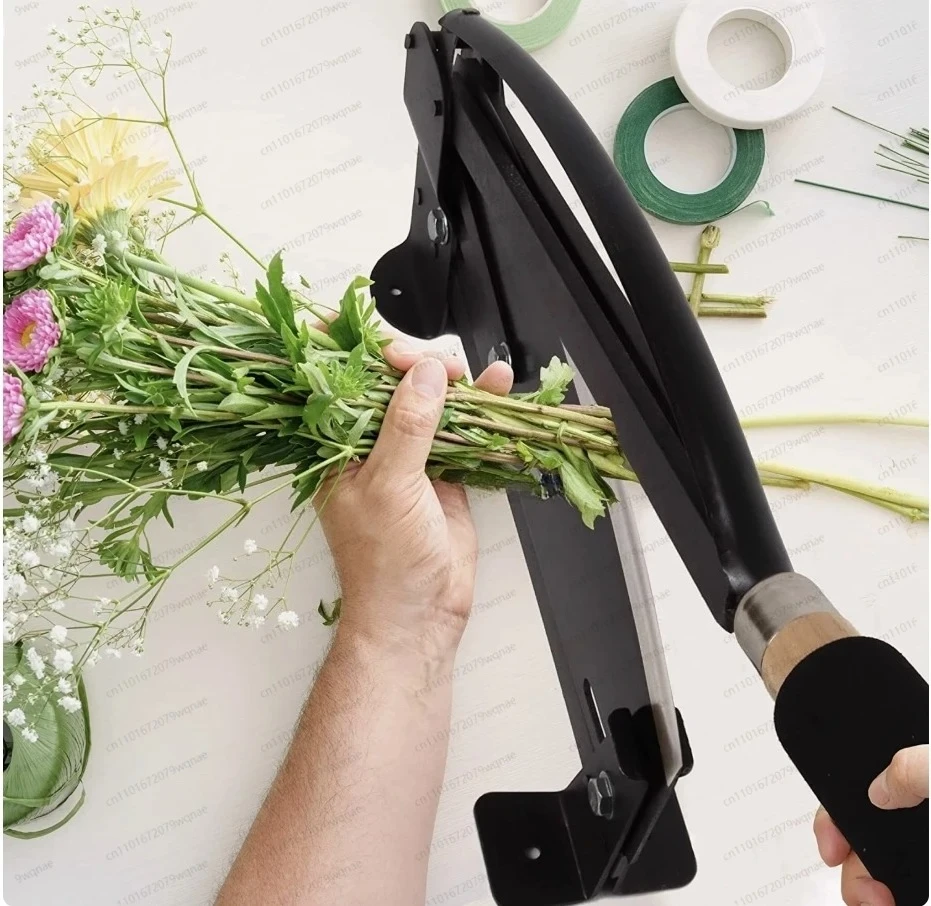 Flower Bouquet Guillotine – Stem Cutter & Chinese Herbal Medicine Cutting Machine for Floral & Herb Processing