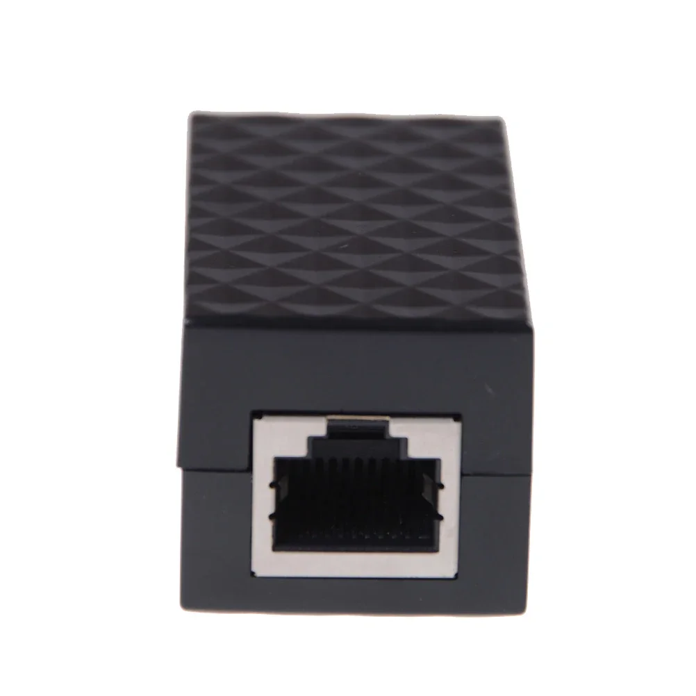 1pc RJ45 LAN Adapter Ethernet RJ-45 Lightning Surge Protection Device Ethernet Network Protect Device Arrester Surge Protector
