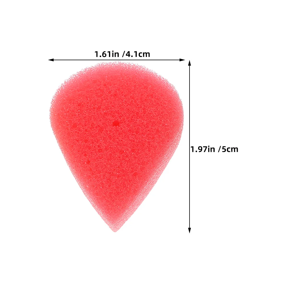 30Pcs Teardrop Face Painting Sponges for Children High-Density Soft Skin-Friendly Reusable Craft Sponges for Facial Body Art At