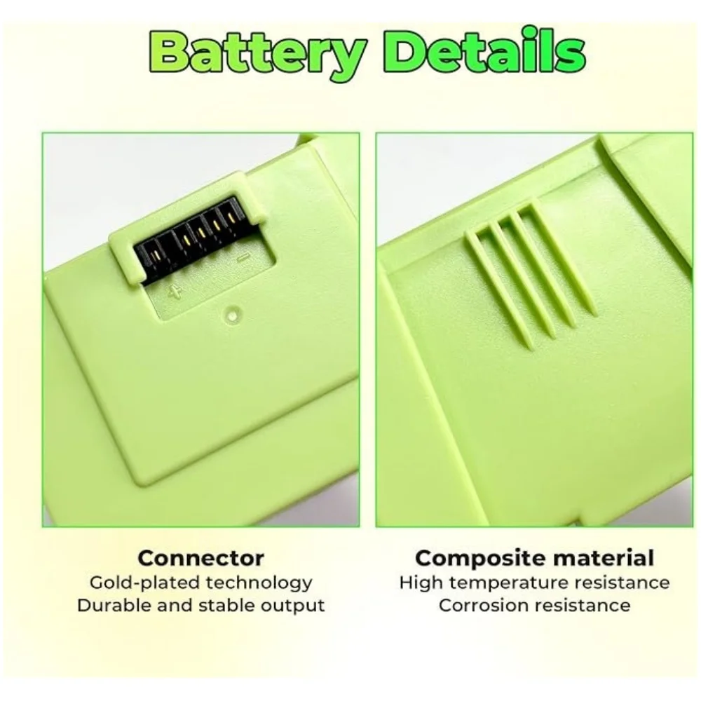 

14.4V 3500mAh/5000mAh Battery Replacement for iRobot Roomba e and i Series i7+ e5 7150 7550 i3 3150 i3+ 3550 i4 4150 i4+ 4624864