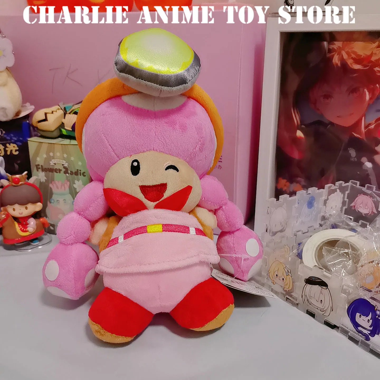 Marios Bros plush toy Kawaii Cappy Bowser Magic Koopa  Kingboo Soft Plush Dolls Collectible Hobby Kids Gift view 5