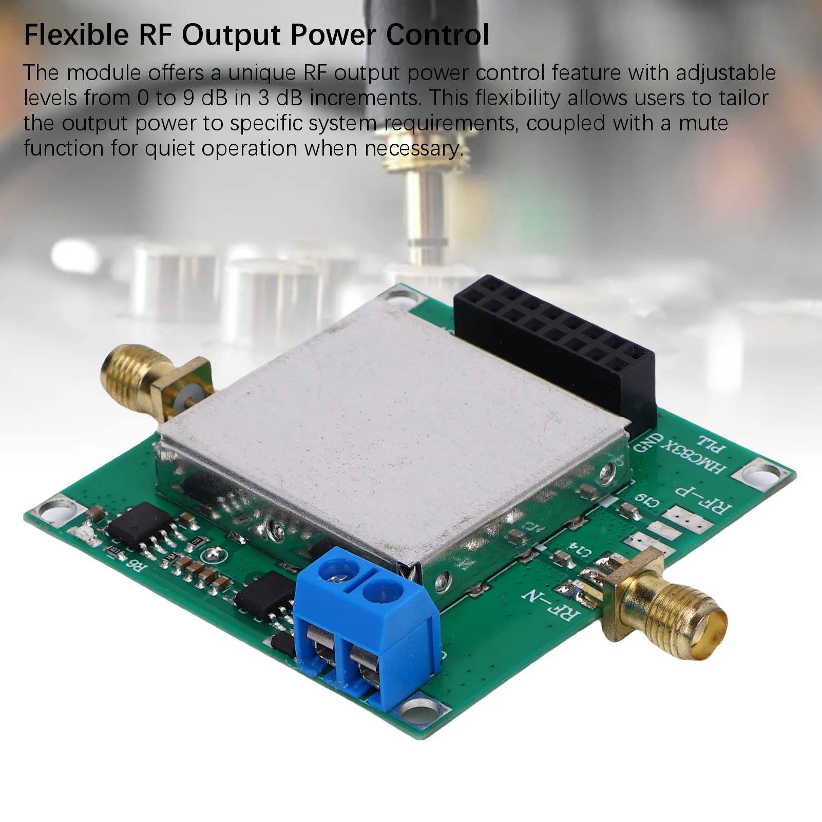 低位相ノイズ周波数発生器モジュール フェーズロックループ周波数発生器 25-6000MHz 広帯域フェーズロックループモジュール