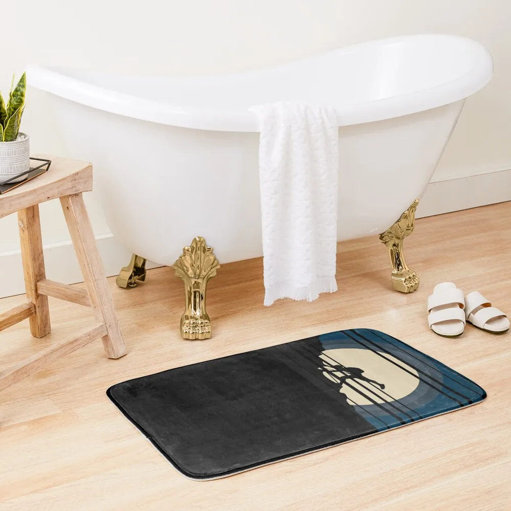 

Moon Silhouette Lead. Rock Climbing Bath Mat DoorFor The Door Bath Rugs Showers Mat