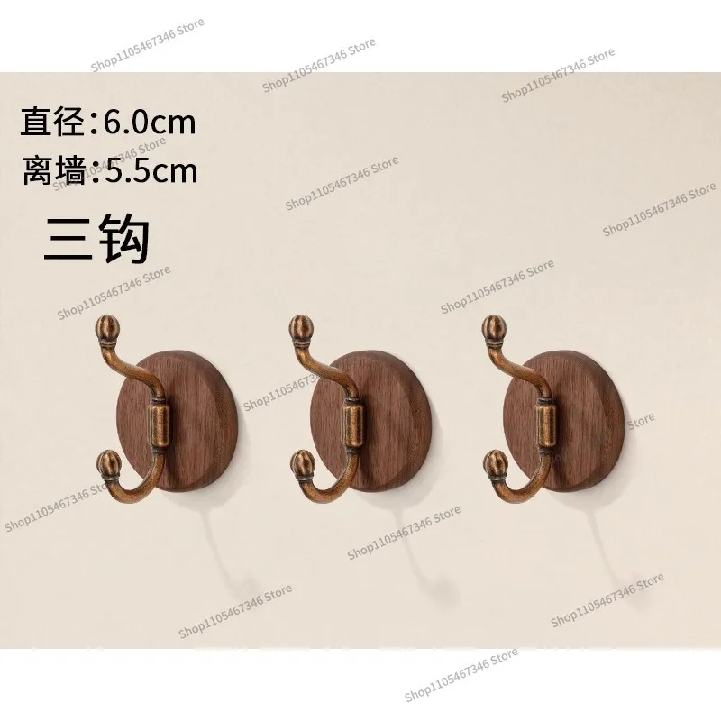 For Wooden Coat Hook Entering The Door Porch Clothes Hook Chinese Solid Wood Wall Antique Hanger Clothes Hat Wall Hanging Wall
