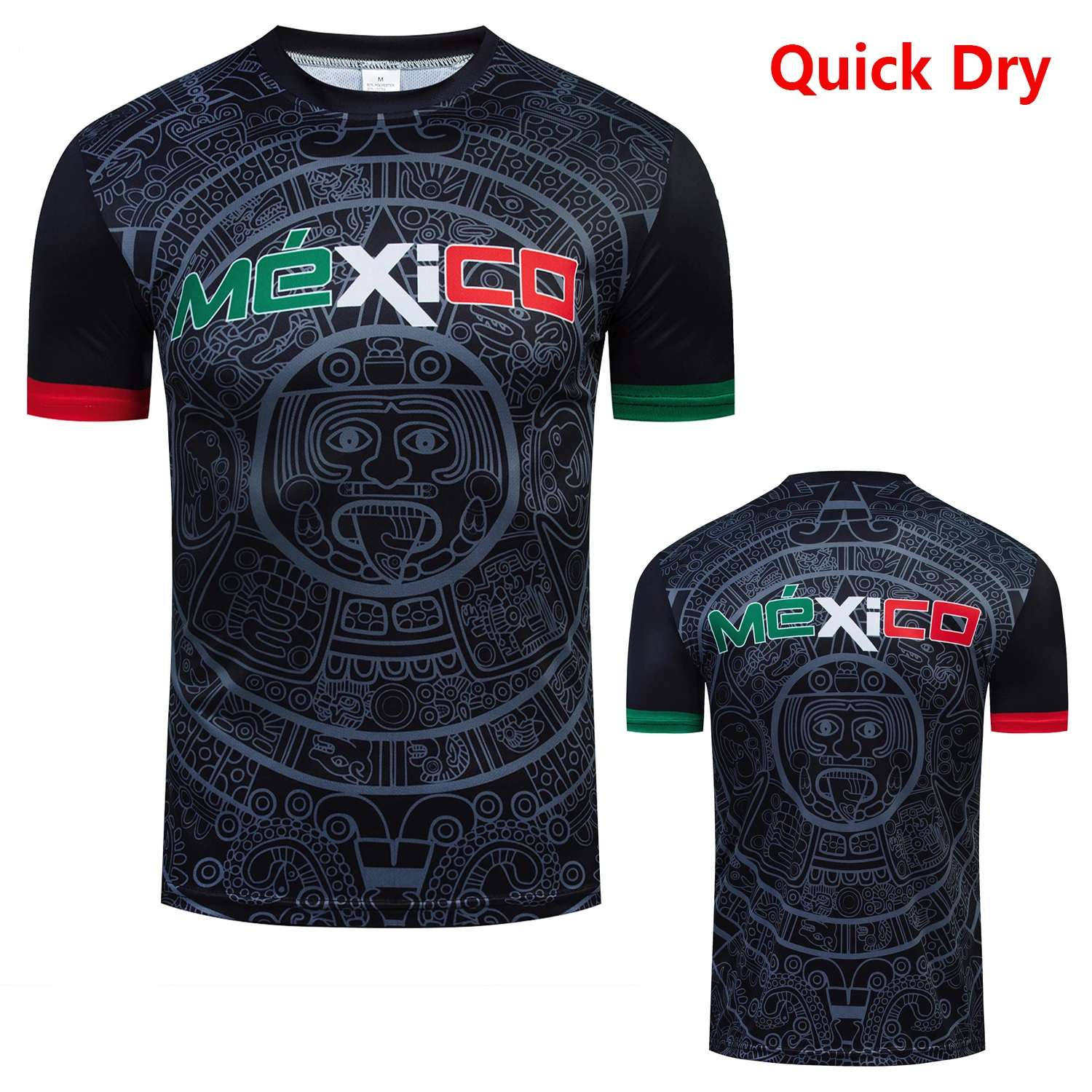 MEXICO Team Cycling  Jersey 2024 Men's fashion Quick Dry Running Tshirt Bike Maillot Sports T-shirt Clothing