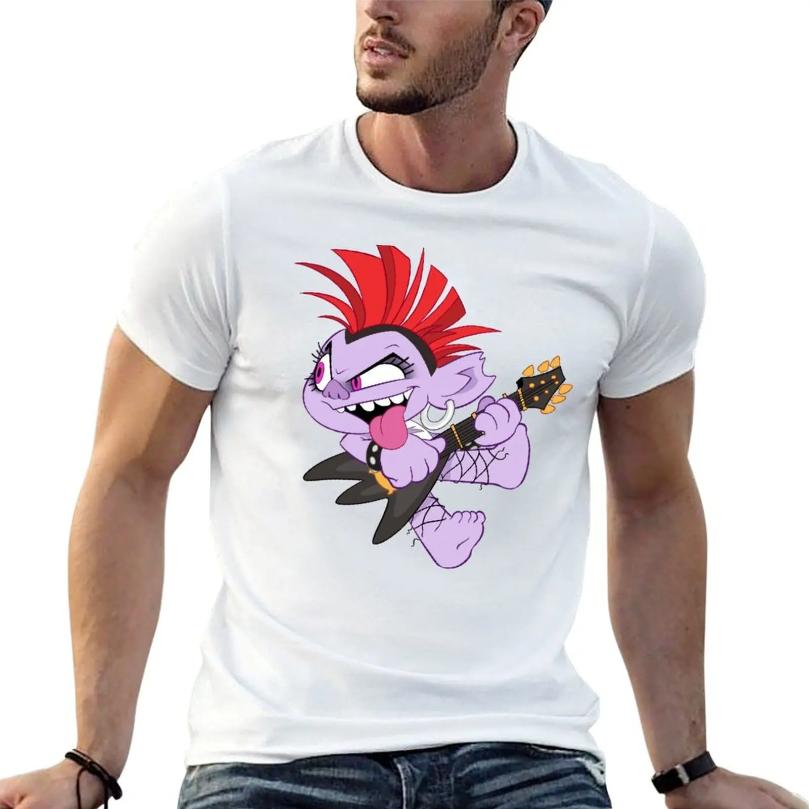 Rock n' Roll Barb T-Shirt graphics oversized mens graphic t-shirts big and tall