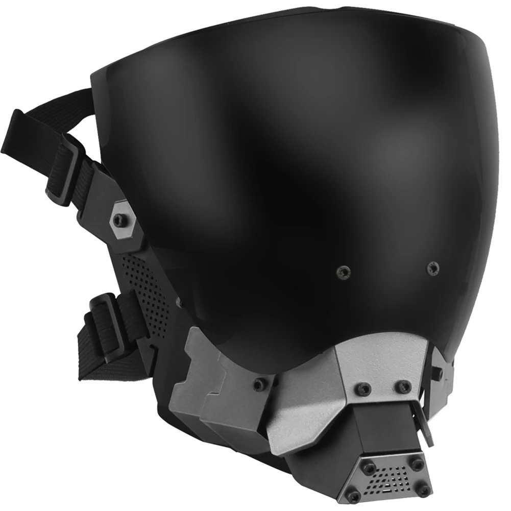 Tactical Airsoft Full Face Protection Airgun Mask with Eye Protection for BB Gun Paintball CS Game Cosplay Costume Party Hockey