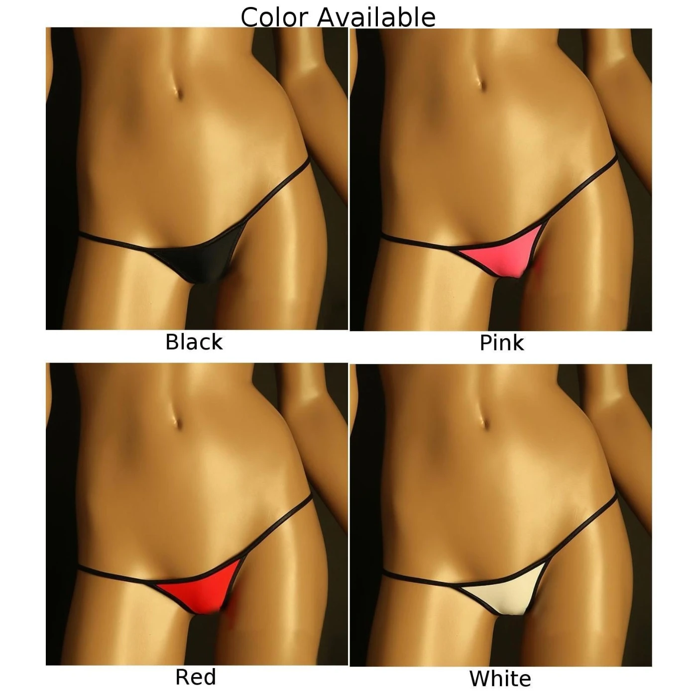 High Quality Daily Womens Underwear Briefs S-2XL Sexy Soft Thong Underpants Bikini Breathable Comfortable Ice Silk