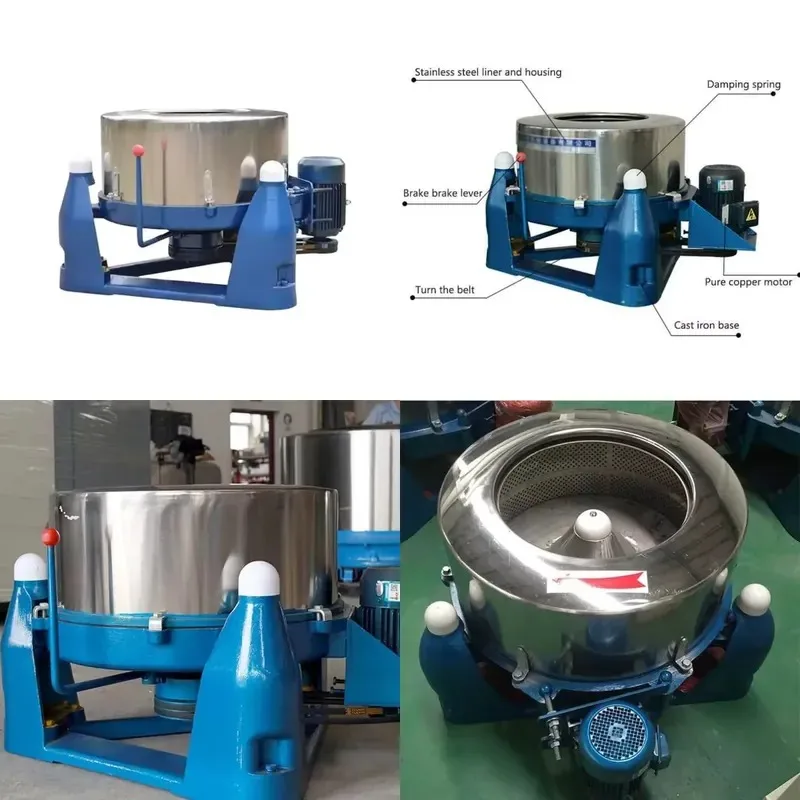 High Speed Heavy Duty Industrial Centrifugal Laundry Rotator Commercial Dehydrator