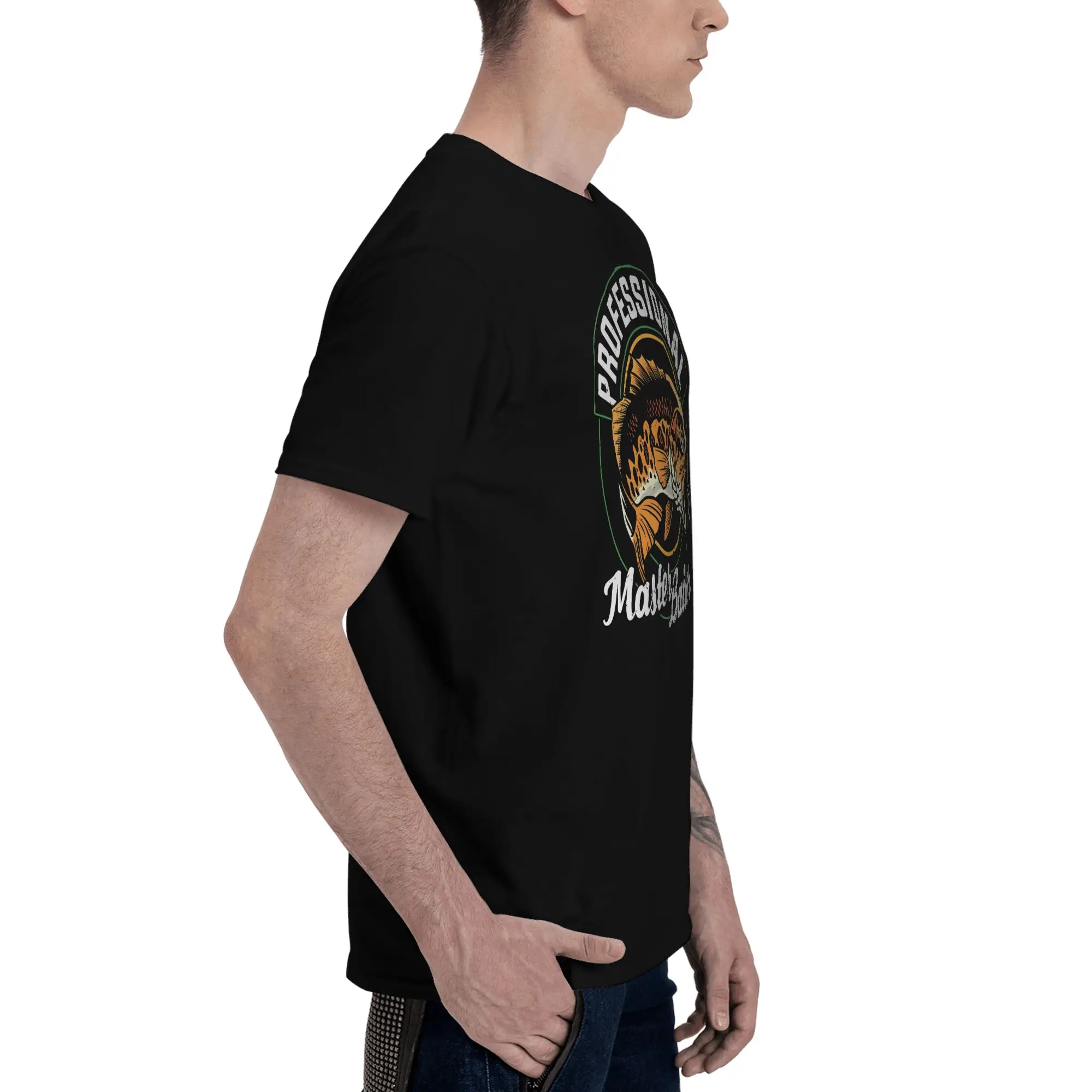 Professional master baiterDaily Reversible T-shirt Urban Commuting Cotton Tee