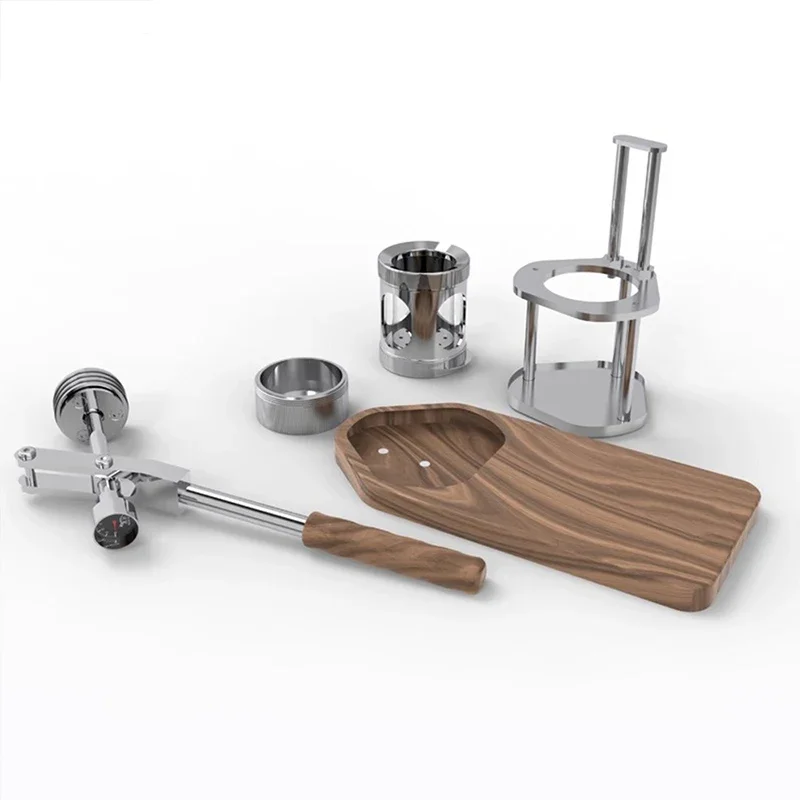 

Портативная кофеварка с ручным прессом для использования на открытом воздухе, съемная кофеварка с ручным прессом для офиса, кемпинга и поездок на работу кофе