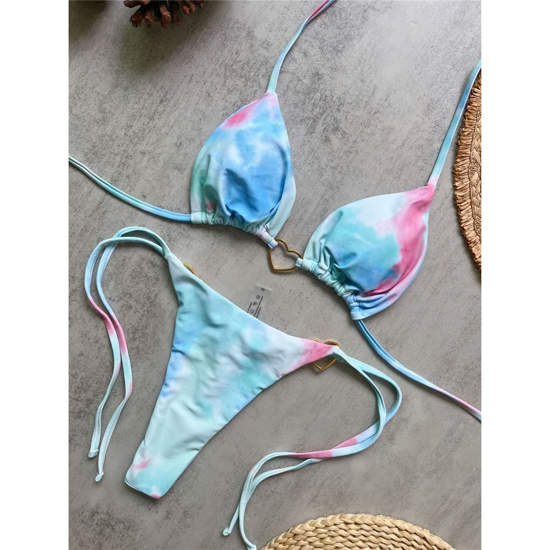 Sexy Extrem String Mini Micro Tanga Bikini Damen Badeanzug Frauen Bademode Zweiteiliger Bikini-Set Badeanzug Schwimmanzug V8291 – Detail 11