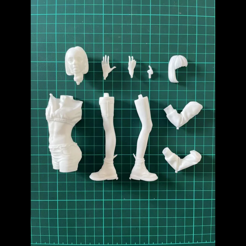 Kit de figurines en résine GK, belle femme, non assemblé et non peint, 540C, 1/8