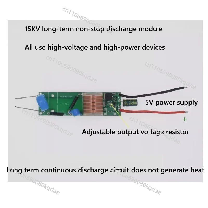 15KV Continuous Operation High Voltage Conversion Module XKT203-38 High Power Boost Coil Assembly