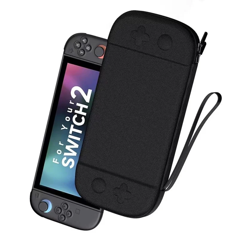2025 switch 2 maleta de transporte portátil, proteção de botão exclusivo, perfeitamente compatível com switch 2, para switch 2 caso de jogo de viagem