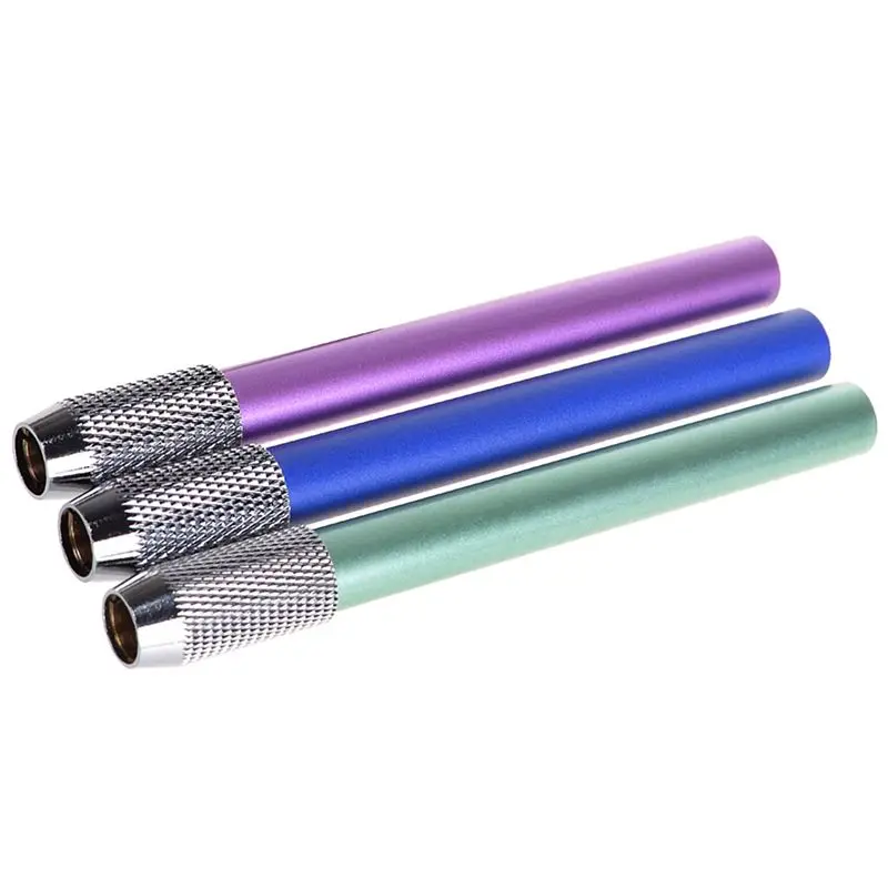 12Pcs Metal Pencil Lengthened Extender Holder Random-Y18A