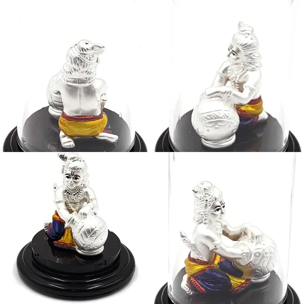 

Статуэтка Кришна Мерти из стерлингового серебра (художественная деталь # 03B)