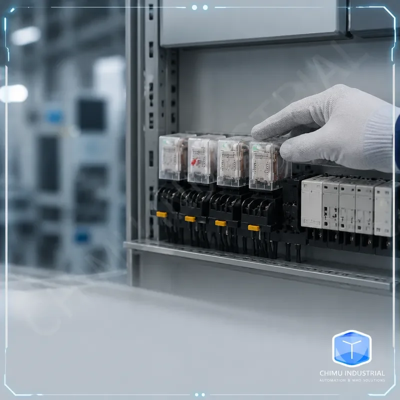 【CHIMU INDUSTRIAL】 Small Intermediate Relay HH52P 53P 54P 62P JQX-13F 2Z Silver Contact 24V 220V for Industrial Control