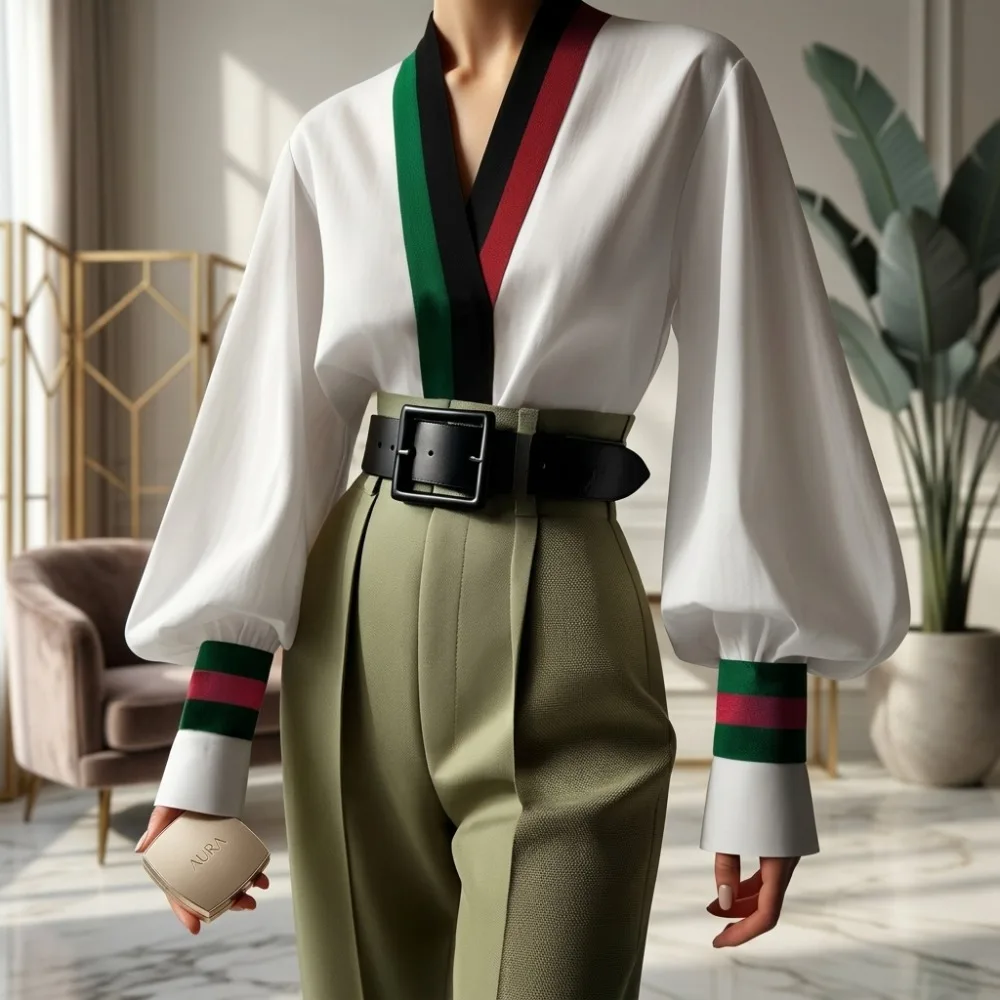 Thumbnail 4 - #24 Trending Office Work Blouses Right Now