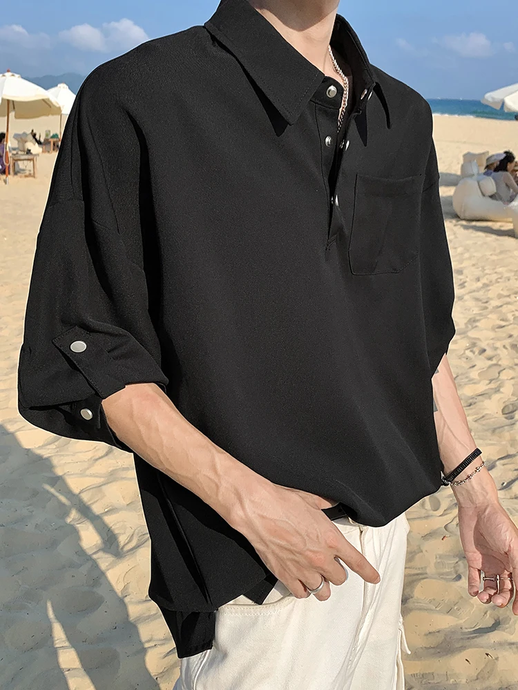 

Повседневная мужская футболка Long Sve Summer ort Sve, модная брендовая футболка большого размера Seven Sve Casual irt Autumn High...