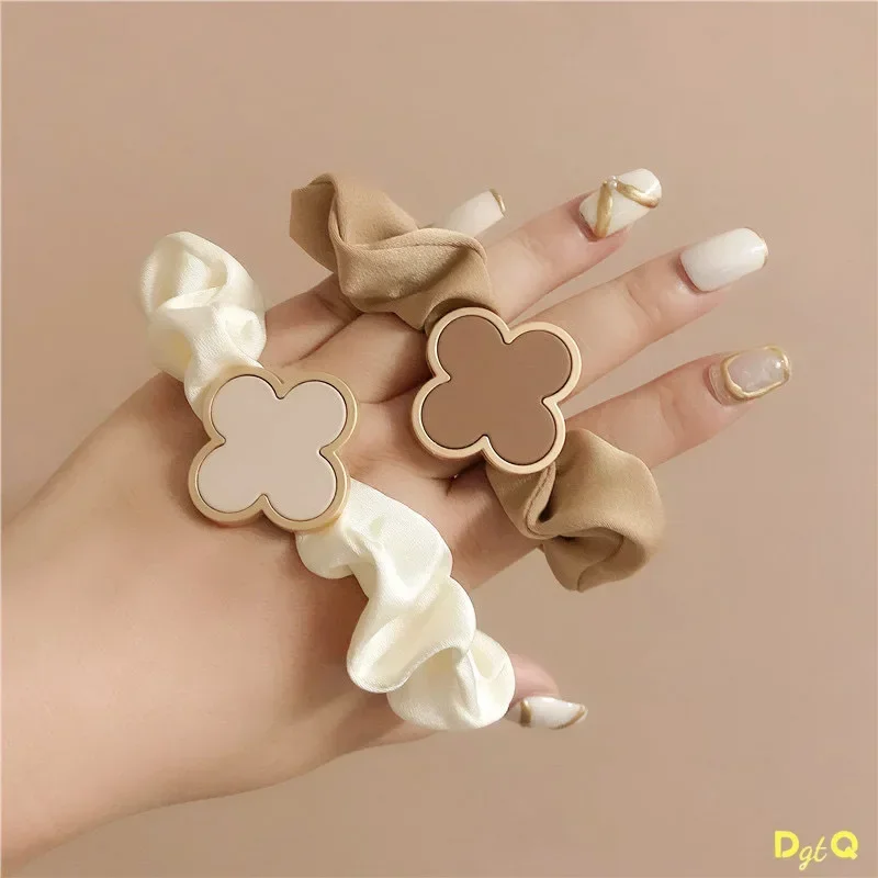 2025 Распродажа, теплый цвет, милый и милый французский круг с толстой кишкой, кольцо для волос, резинки для волос, аксессуары для волос, повязки на голову