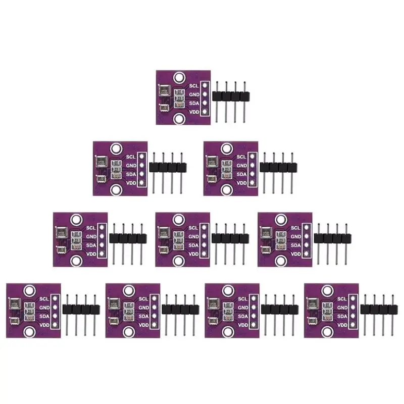 

AA94-AHT20+BMP280 Sensor Temperature Humidity Air Pressure Sensor Digital Temperature Humidity Air Pressure Sensor 10Pcs