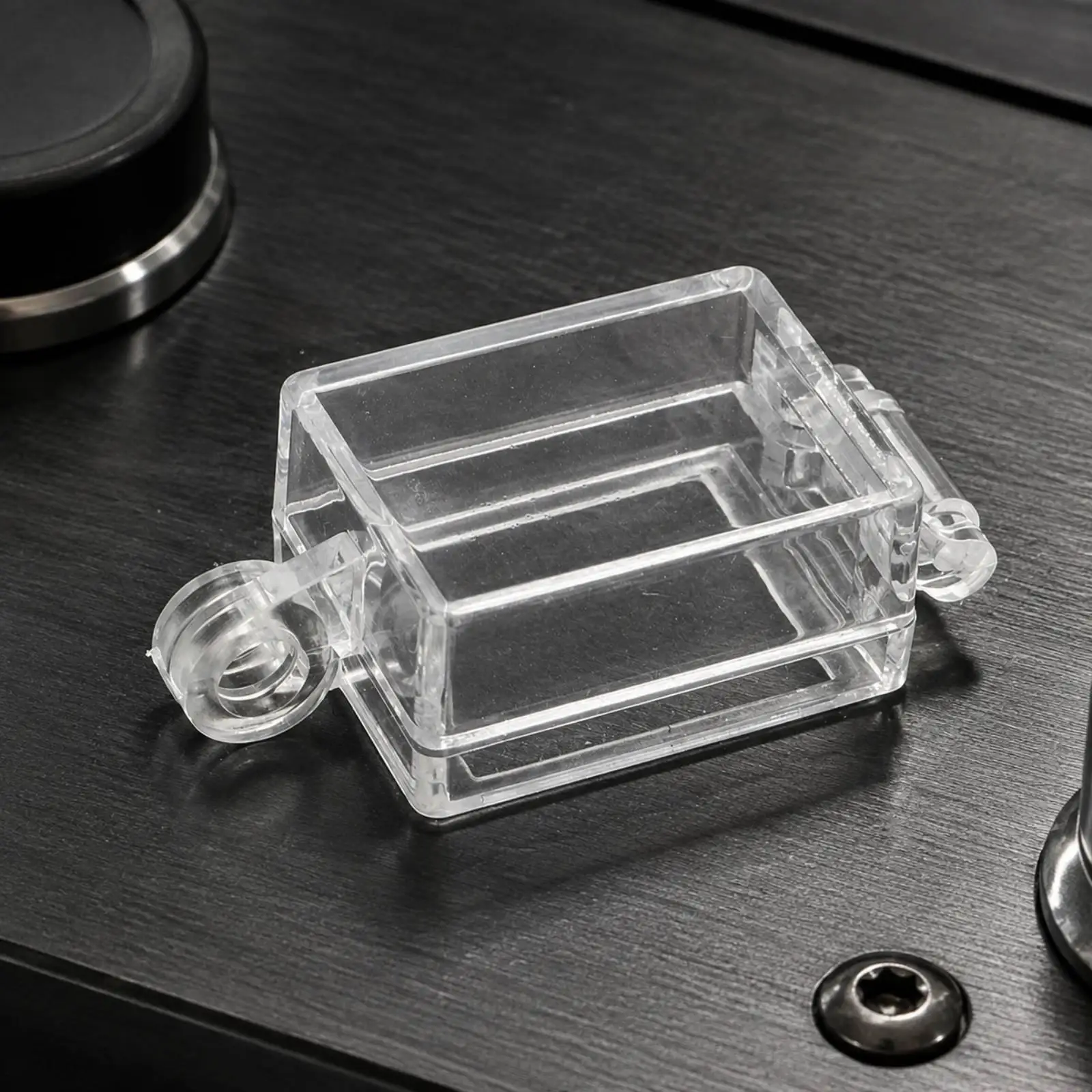 10 Pieces Transparent Switch Lockout Cover Padlock Compatible