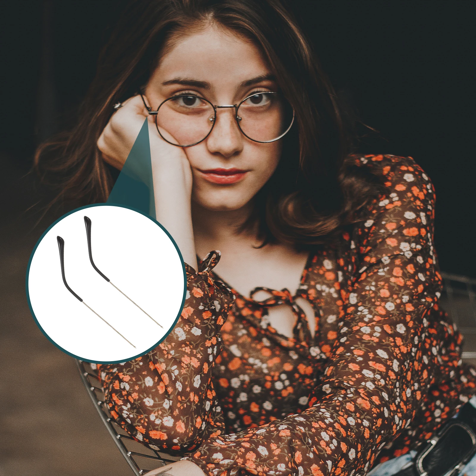 

Metal Glasses Leg Accessories Universal Sunglasses Arm Replacement Temples Nonslip Eyewear Frame Parts Metal Eyeglasses Legs