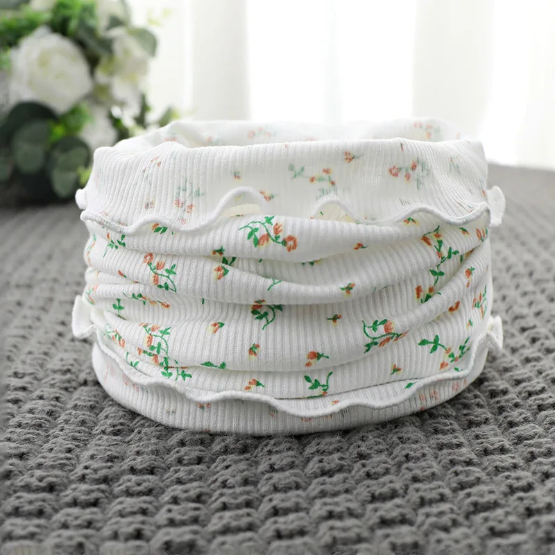 Neck Warmer Baby Knitted Scarf Girls Kids Warm Scarves Collar Circle Outdoor Snood Neck Gaiter